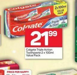 Pick n Pay Colgate toothpaste offer