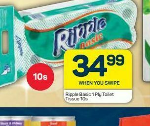 Pick n Pay Ripple basic toilet paper offer