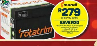 Pick n Pay Printer paper offer