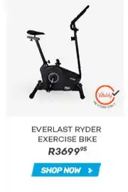 Totalsports Everlast Ryder Exercise Bike offer