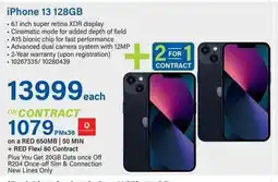 Incredible Connection iPhone 13 128GB offer