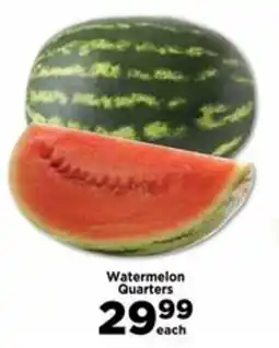 Food Lover's Market Watermelon Quarters offer