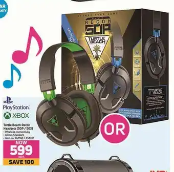 Game Playstation - XBOX Turtle Beach Recon Headsets offer