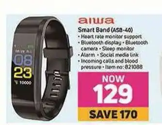 Game Aiwa - Smart Band (AS8-40) offer