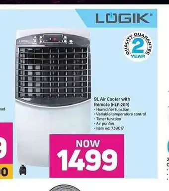 Game 9L Air Cooler with Remote offer