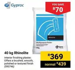Builders Warehouse Gyproc Rhinolite offer