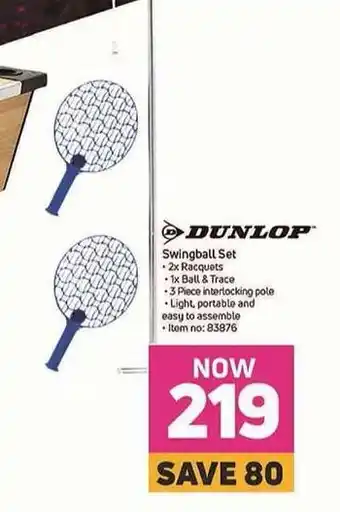 Game Dunlop - Swingball Set offer
