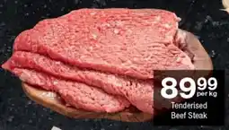 Checkers Tenderised Beef Steak offer