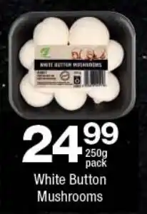 Checkers White Button Mushrooms offer