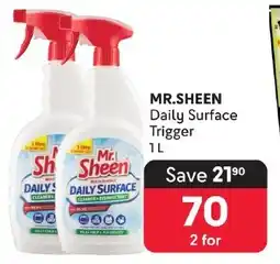 Makro MR.SHEEN Daily Surface Trigger offer