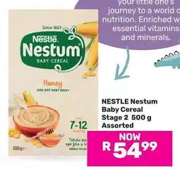 Game NESTLE Nestum Baby Cereal Stage 2 Assorted offer