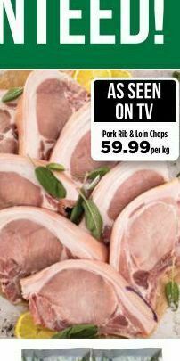 Food Lover's Market Pork chops offer