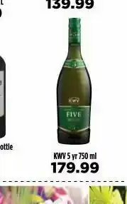 Food Lover's Market Kwv 5 year old brandy offer