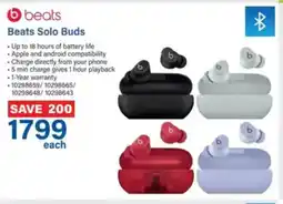 Incredible Connection Beats Solo Buds offer