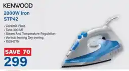 Incredible Connection KENWOOD 2000W Iron STP42 offer
