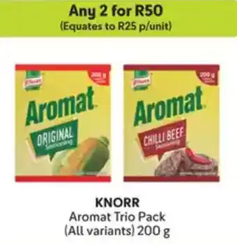 Makro KNORR Aromat Trio Pack offer