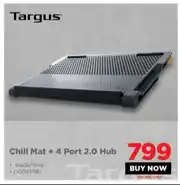 HiFi Corp Targus Chill Mat + 4 Port 2.0 Hub offer