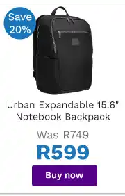 First Shop Targus Urban Expandable 15.6" Notebook Backpack offer