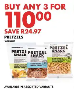 Woolworths Pretzels offer