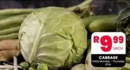 Take 'n Pay Cabbage offer