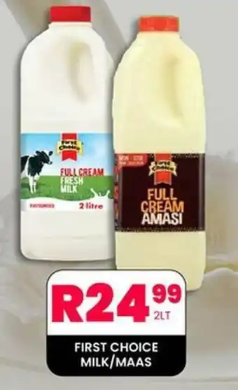 Take 'n Pay First choice milk/maas offer