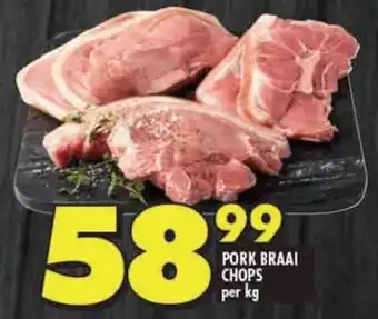 Shoprite Pork braai chops offer