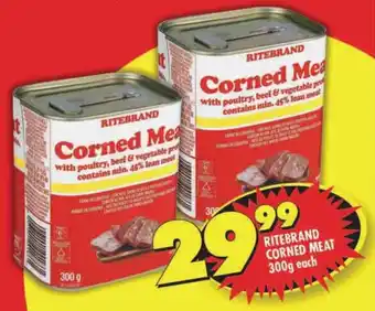 Shoprite Ritebrand corned meat offer