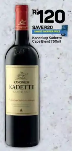 Pick n Pay Liquor Kanonkop Kadette Cape Blend offer