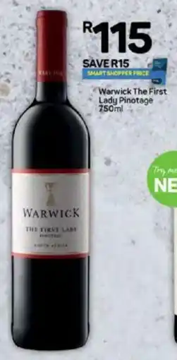 Pick n Pay Liquor Warwick The First Lady Pinotage offer