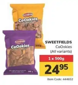 Jumbo SWEETFIELDS CoOokies All variants offer