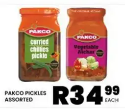 Take 'n Pay Pakco pickles assorted offer