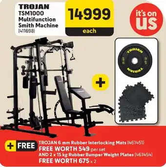 Makro TROJAN TSM1000 Multifunction Smith Machine offer