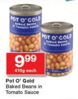 Pot O' Gold Baked Beans in Tomato Sauce