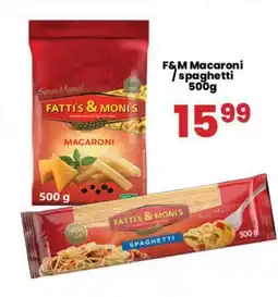 F&M Macaroni/ spaghetti