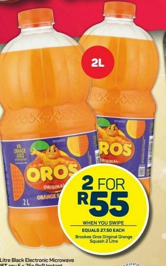 Pick n Pay Oros orange squash 2 offer