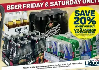 Pick n Pay Hypermarket Beer offer