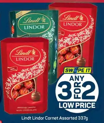 Pick n Pay Lindt Lindor Cornet Assorted offer