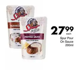 Spur Pour On Sauce
