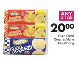 Oven Fresh Creams /Marie Biscuits