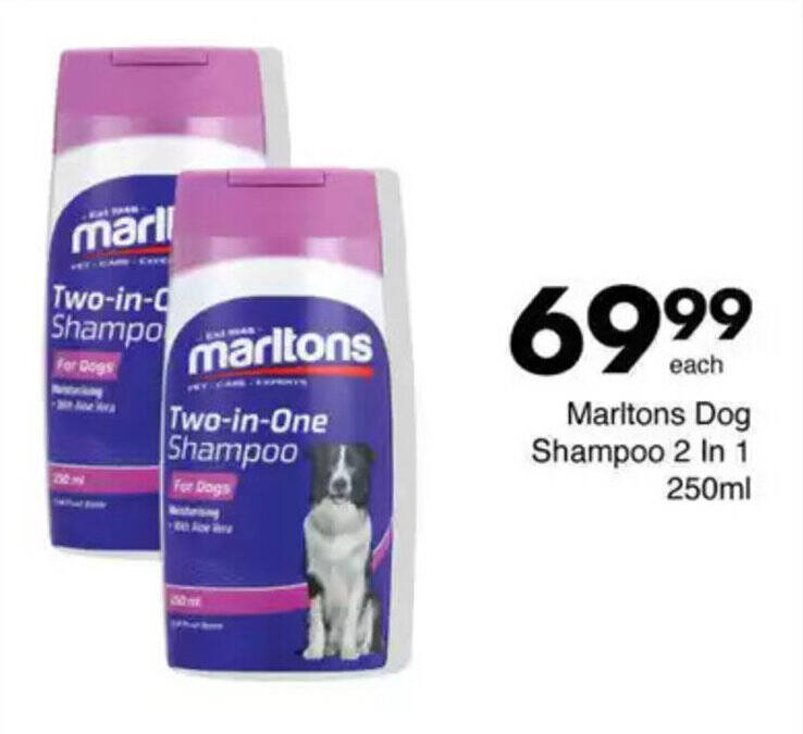 Marltons dog shampoo best sale