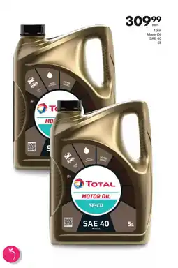 Save Hyper Total Motor Oil SAE 40 offer