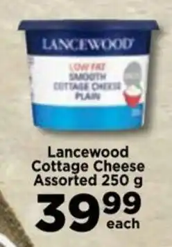 Lancewood Cottage Cheese Assorted