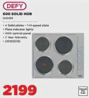 HiFi Corp Defy 600 Solid Hob offer