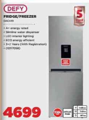 HiFi Corp Defy Fridge/Freezer offer