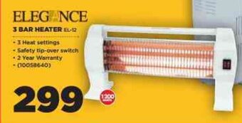 HiFi Corp Elegance 3 Bar Heater offer