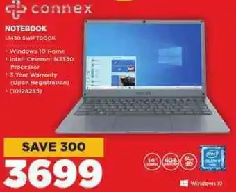 HiFi Corp Connex Notebook L1430 Swiftbook offer