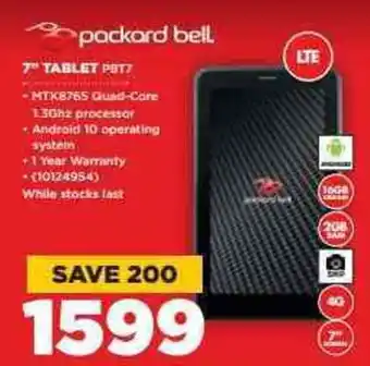 HiFi Corp Packard Bell 7" Tablet offer