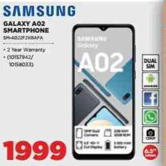 HiFi Corp Samsung Galaxy A02 Smartphone offer