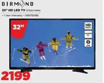 HiFi Corp Diamond 32" HD LED TV offer