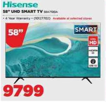 HiFi Corp Hisense 58" UHD Smart TV offer